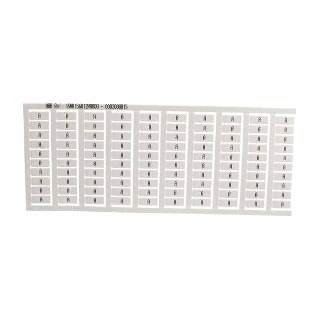 1SNK156012R0000 TE Connectivity ENTRELEC  Bandes de marquage pour borniers